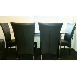 Dinning table & 4 chairs