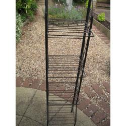 wrought iron plant stand