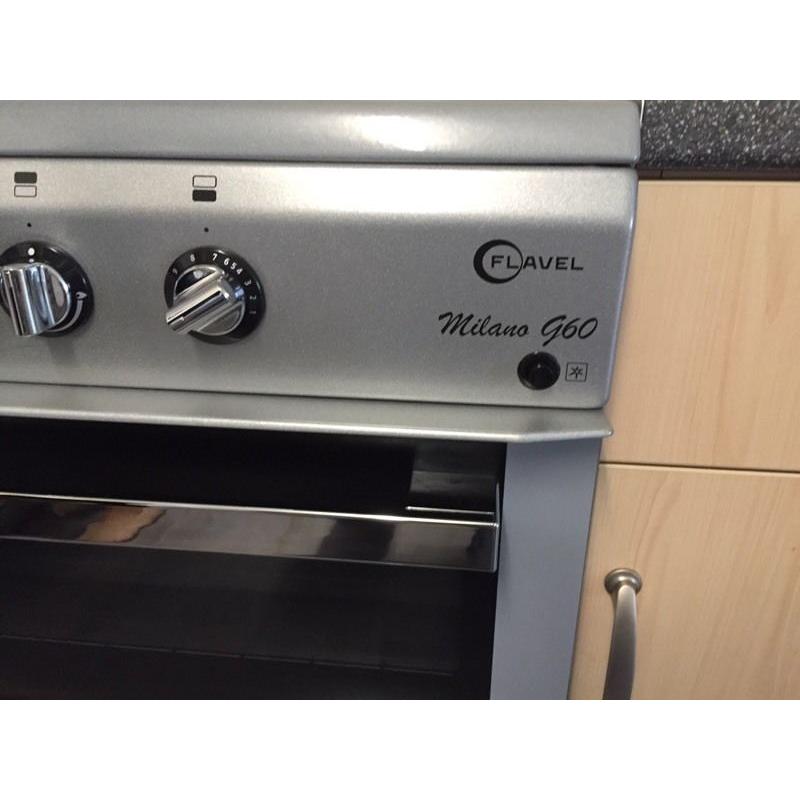 Excellent condition Flavel Milano G 60 gas oven grill