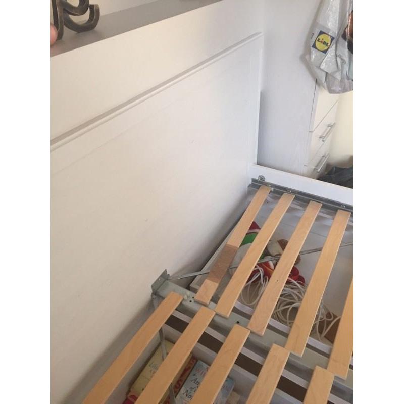 IKEA brusali bed with 4 drawers
