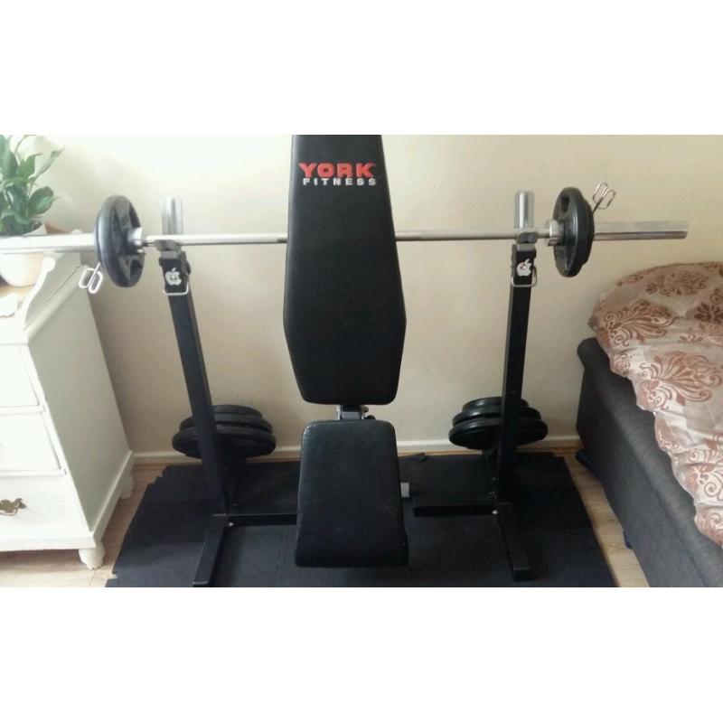 York Weight Bench And Home Gym
