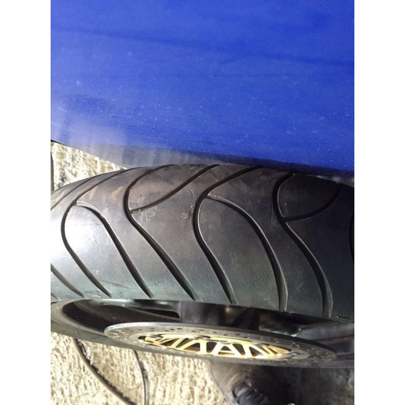 Sv 600 front wheel with disc and tyre