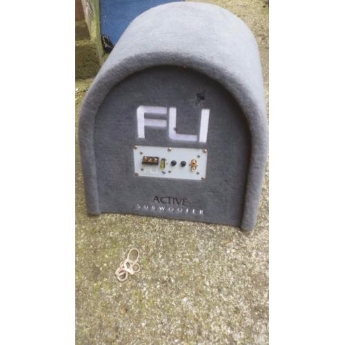 Fli Trap 12" Active 1000w Bass Enclosure