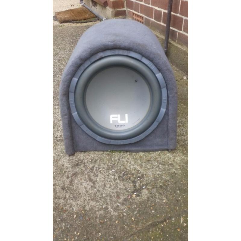 Fli Trap 12" Active 1000w Bass Enclosure