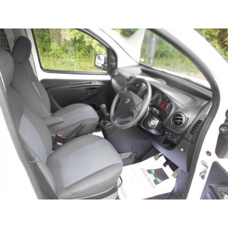 Peugeot Bipper 1.3 HDI 75BHP S VAN DIESEL MANUAL WHITE (2013)