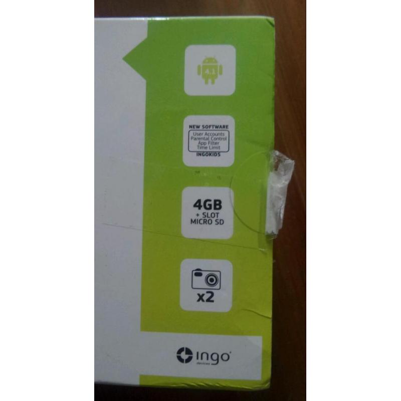 Children's android tablet new in box (just checked and tested once)