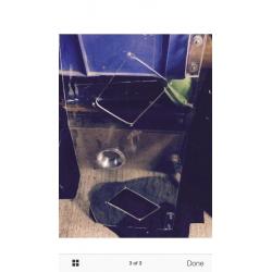 Saxo/106 parcel shelf acrylic plastic