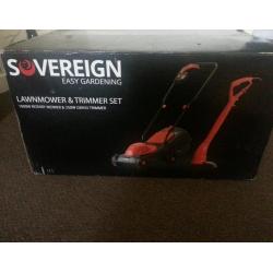 Brand new mower and strimmer