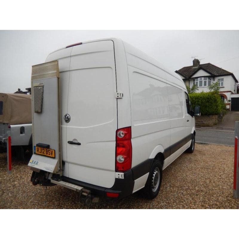 2012 12 VOLKSWAGEN CRAFTER 2.0 CR35 BLUEMOTION TDI H/R 109 BHP WITH TAIL LIFT DI