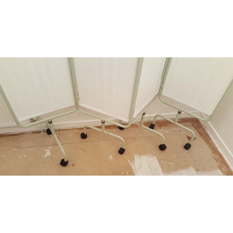 Medical Privacy Screen - 4 Panel Folding