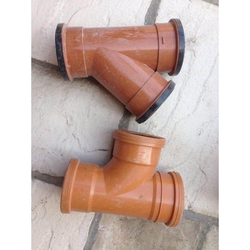 Soil Pipe connections fittings for standard 4" drainage