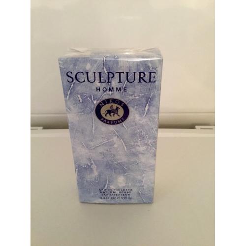 SCULPTURE for men - 100ml. EDT spray - New sealed