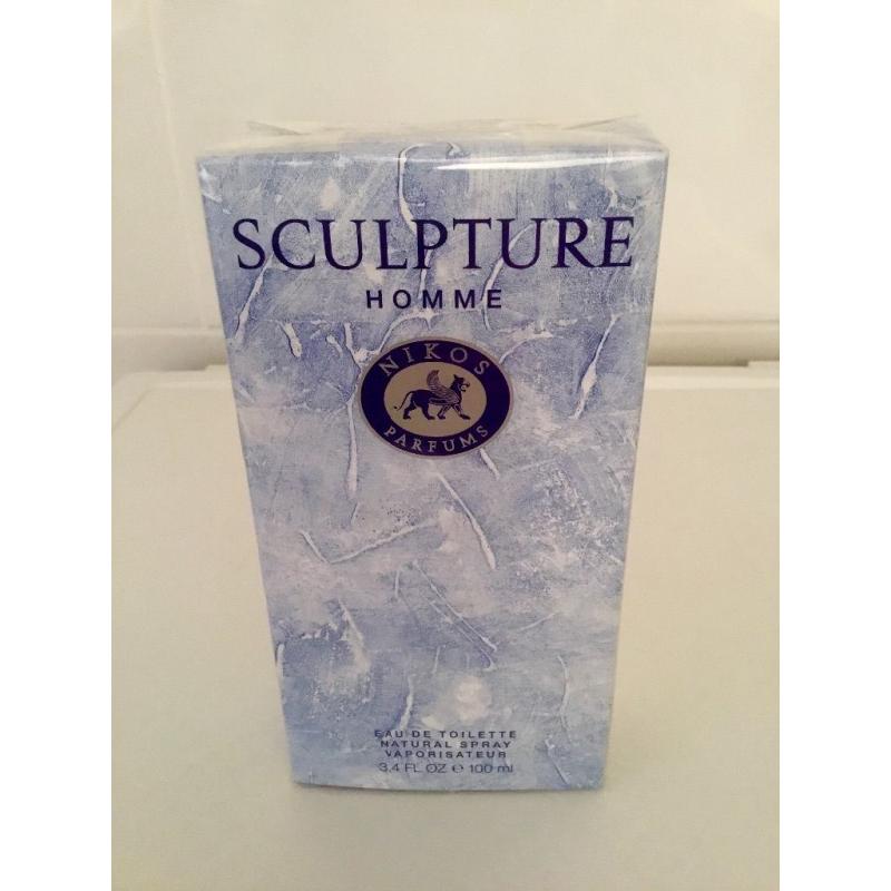 SCULPTURE for men - 100ml. EDT spray - New sealed