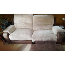 Free two seat recliner good codition