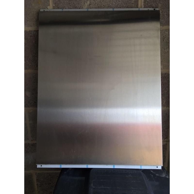 Zanussi cooker top, hood and splash back.