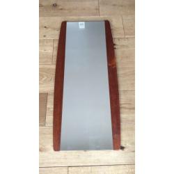 Vintage Solid Teak Framed Mirror