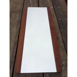 Vintage Solid Teak Framed Mirror