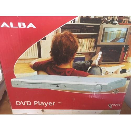 Alba DVD player never used