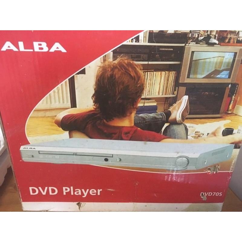 Alba DVD player never used