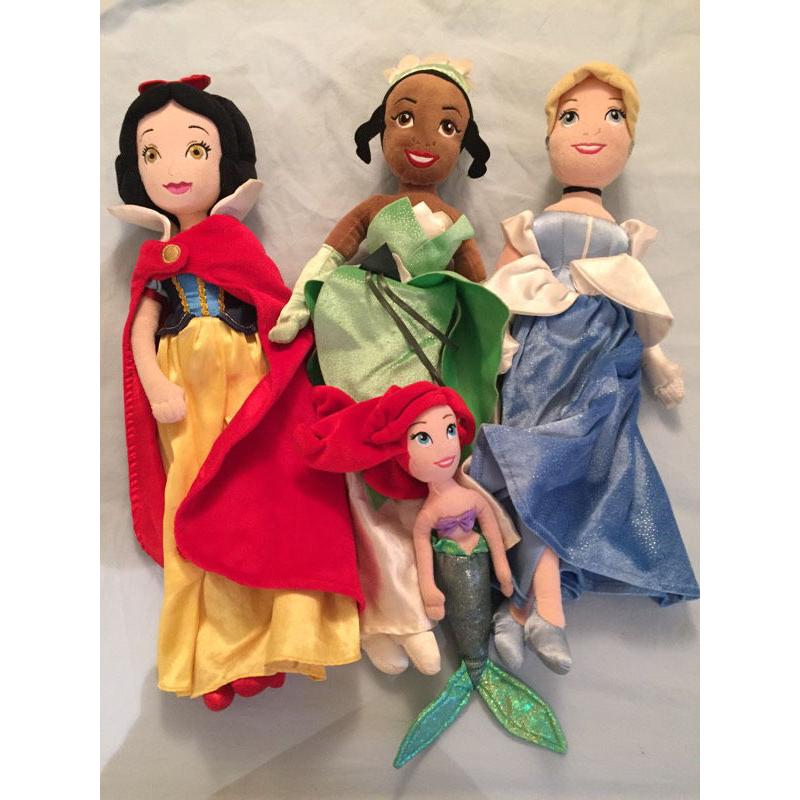 Disney store plush princesses