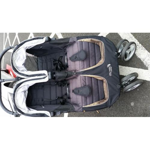 Double Baby Jogger City mini black