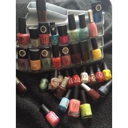 Nail varnish and beauty items