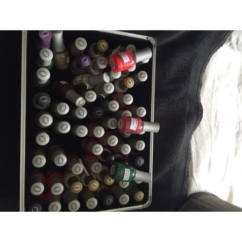Nail varnish and beauty items