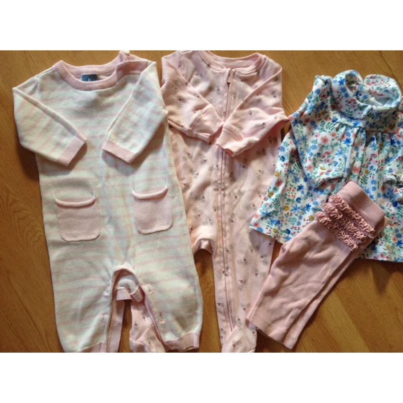 Baby girl bundle 0-3 months gap & m&s