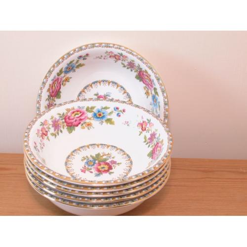 Royal Grafton Malvern dessert bowls, 6 off