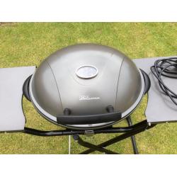 ELECTRIC BBQ (FIRE MOUNTAIN) COOK OUTSIDE OR INSIDE.