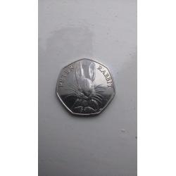 Peter rabbit 50 pence