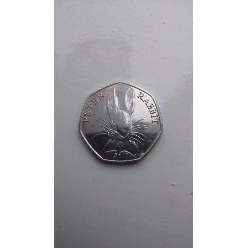 Peter rabbit 50 pence