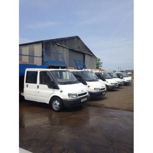 Ford transit tippers