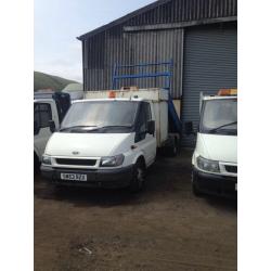 Ford transit tippers
