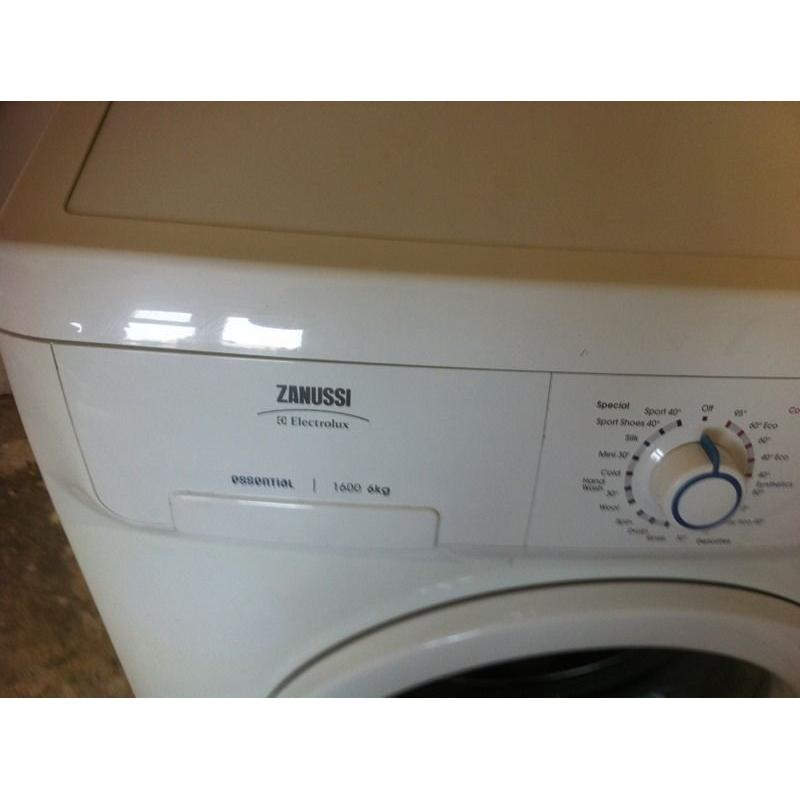 Zanussi washing machine 6kgs