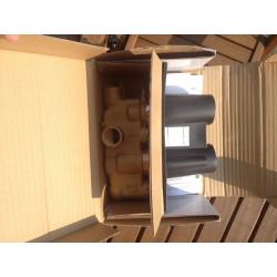 Crosswater thermo shower valve, brand new, never used. plus front plate and levers