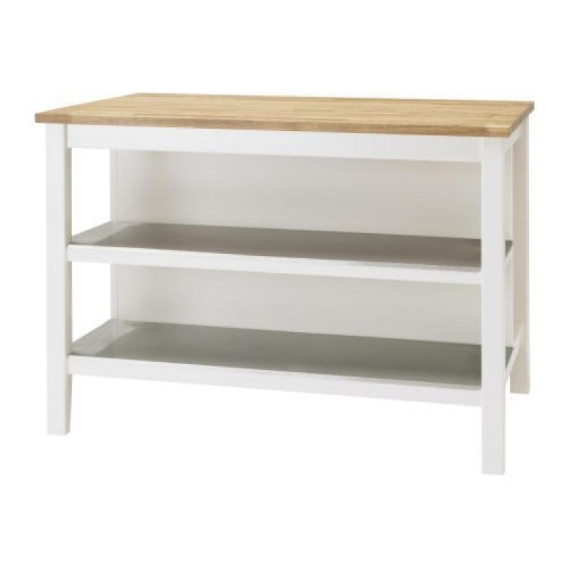 Ikea stenstorp kitchen island with oak top