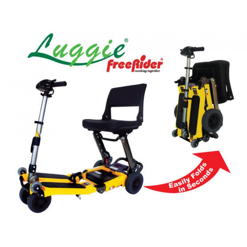 Luggie folding mobility scooter