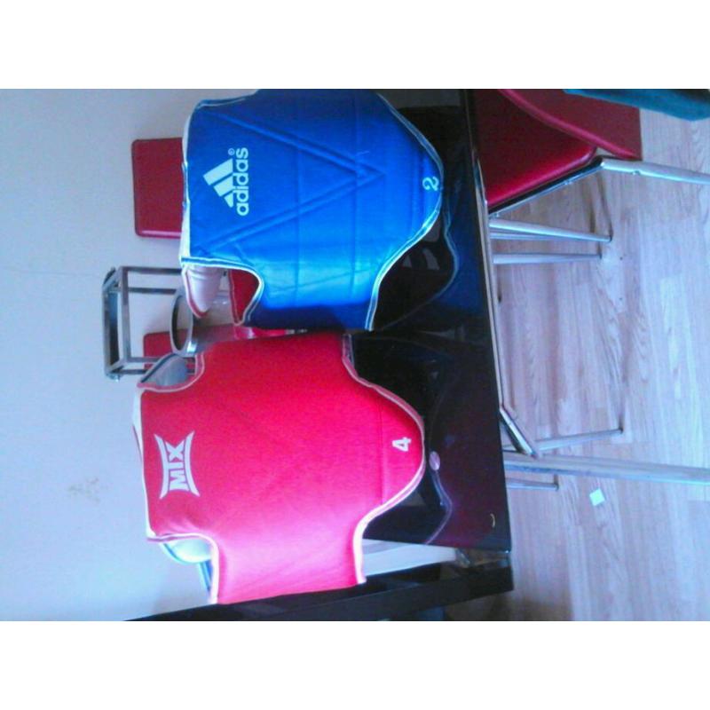 Teakwondo body armour