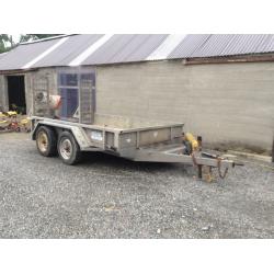 Dale Kane 4 tonne 10 x 6 Plant Trailer on Air and LED lights