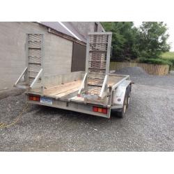 Dale Kane 4 tonne 10 x 6 Plant Trailer on Air and LED lights