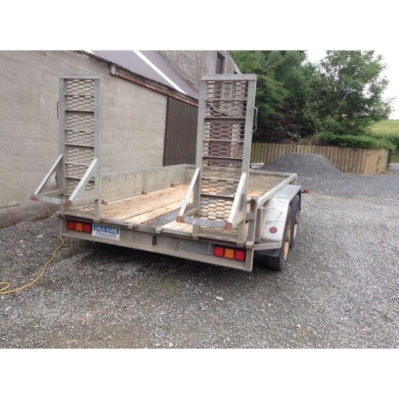 Dale Kane 4 tonne 10 x 6 Plant Trailer on Air and LED lights