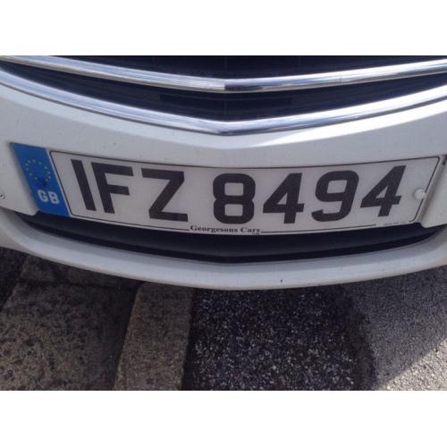 Private Reg Plate