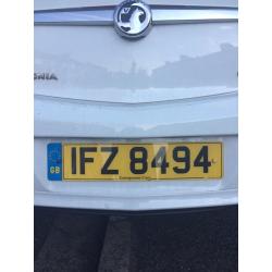 Private Reg Plate
