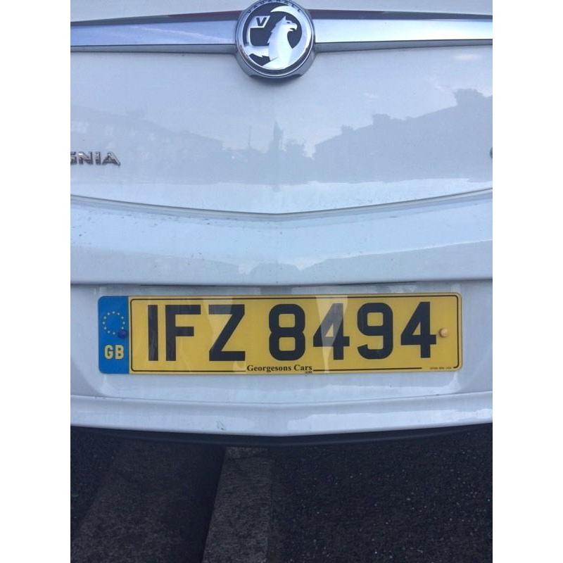 Private Reg Plate
