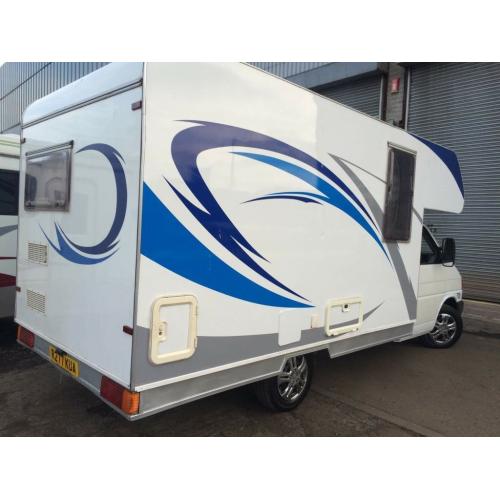 VOLKSWAGEN T4 T5 CAMPER COACHBUILT WITH KITCHEN CONVERSION SINK COOKER FRIDGE TOILET ROOM 4BERTH