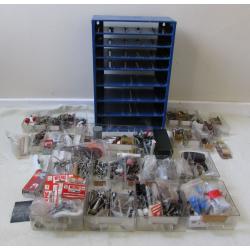 Storage garage metal box drawers hobby collectors 27 drawers & valuables bits and bobs