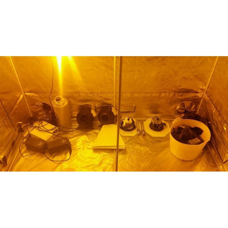 Full hydroponics set up