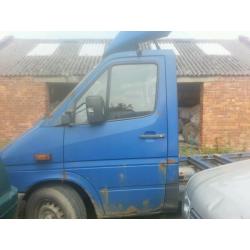 2002 sprinter 311 CDI Chaise & cab