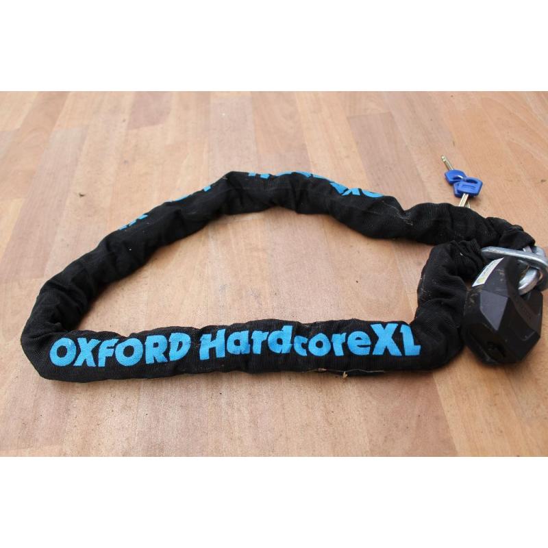 Oxford Hardcore XL Motorbike Chain Lock - 11mm Links - 1.5 Metre - reduced price
